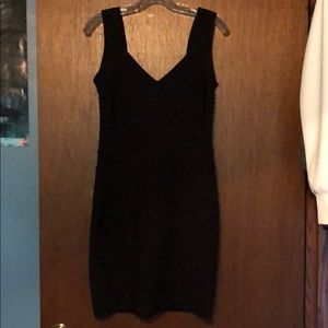 Black dressy stretchy dress